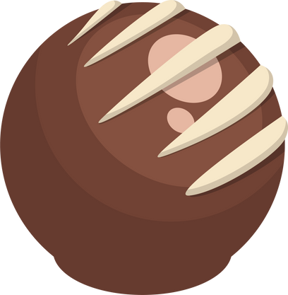 Milk Chocolate Candy Illustration